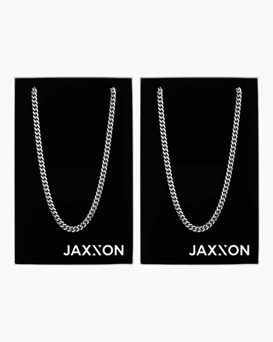 His and Hers Cuban 5mm Chain Set