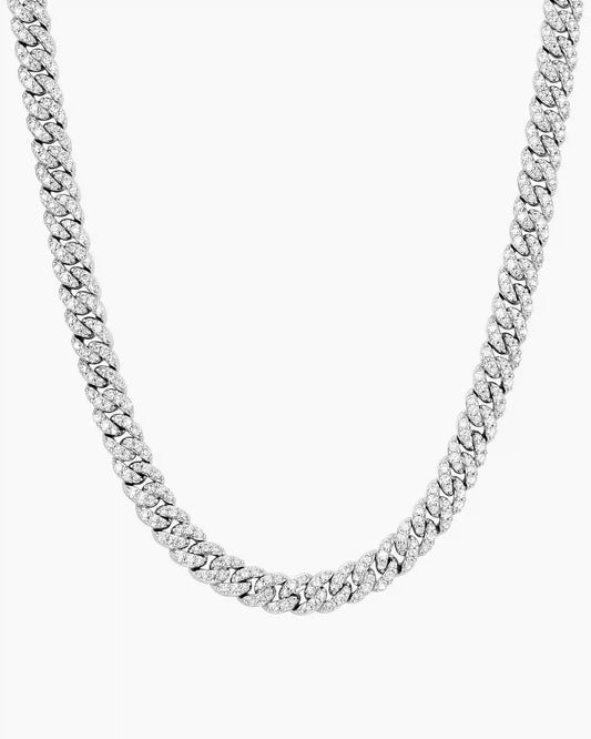 Iced Out Cuban Link Chain 5mm