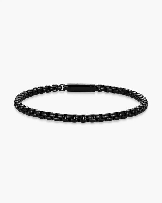 Round Box Bracelet 4mm