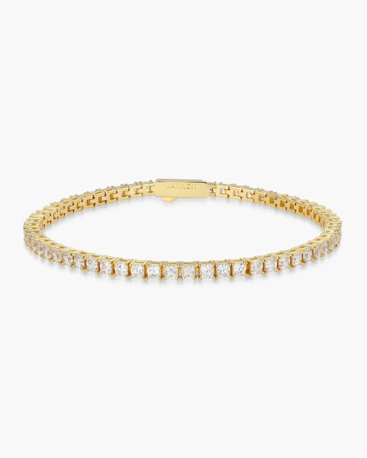 Tennis Bracelet Square Cut