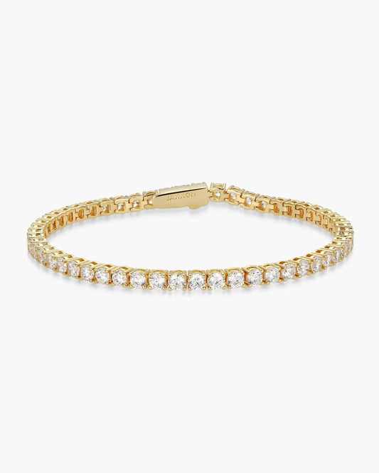 Women's Tennis Bracelet Round Cut 3mm