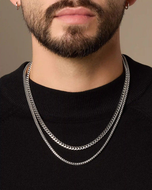 Cuban + Franco Chain Stack