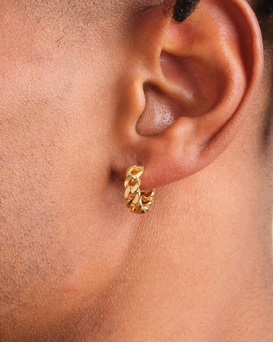 Cuban Link Earrings