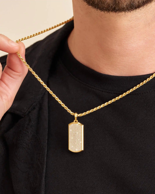 Iced Out Capitol Pendant