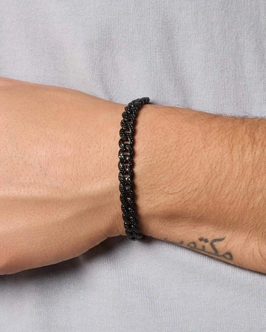 Iced Out Cuban Link Bracelet 8mm