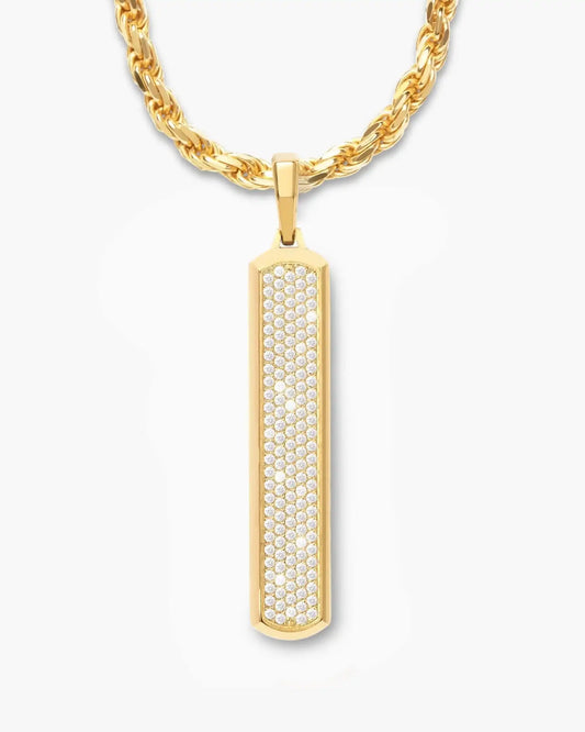 Iced Out Skyline Pendant