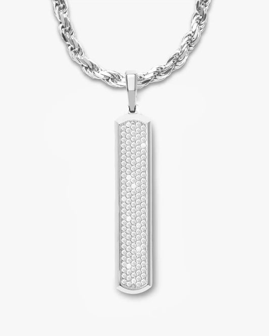 Iced Out Skyline Pendant