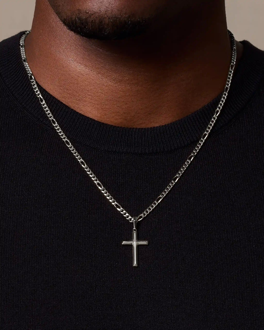 Architectural Cross Pendant