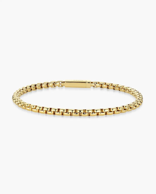 Round Box Bracelet 4mm