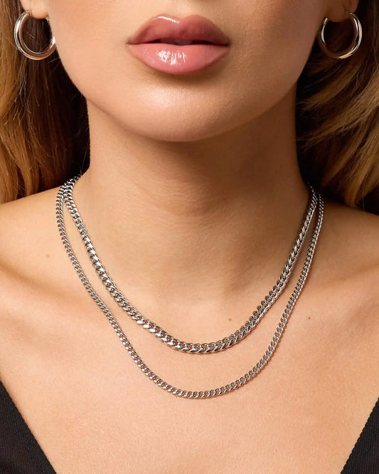 Women's Cuban Chain Stack