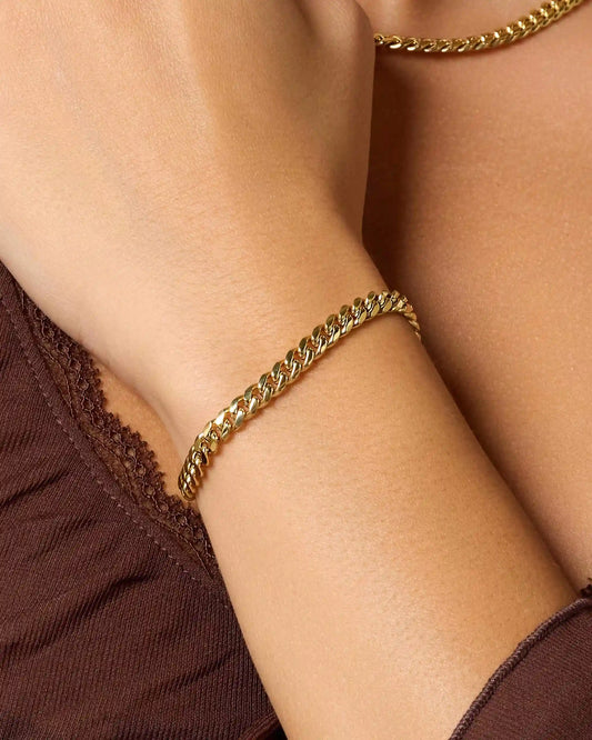 Women's Cuban Link Bracelet 5mm