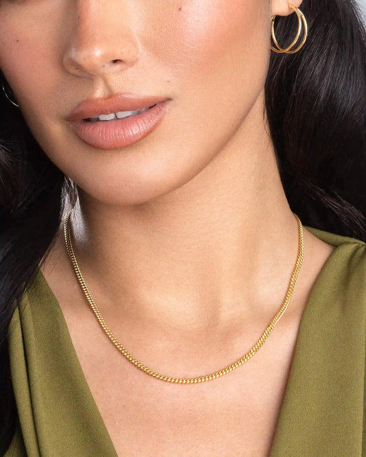 Women's Cuban Link Chain 3mm