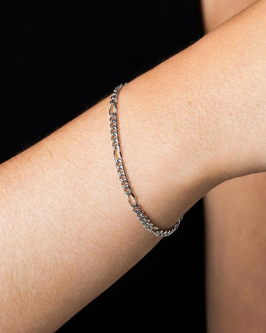 Women's Figaro Bracelet 3mm