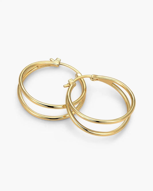 Women's Split Hoop Earrings